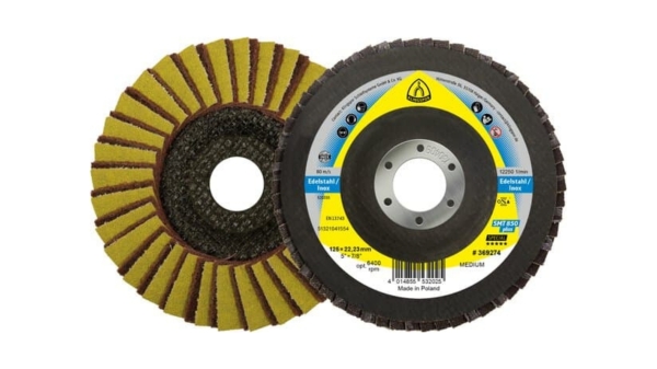 FLAP DISC FOR FINISHING SMT 850 Plus – Abrasive Cloth + non-woven abrasive
